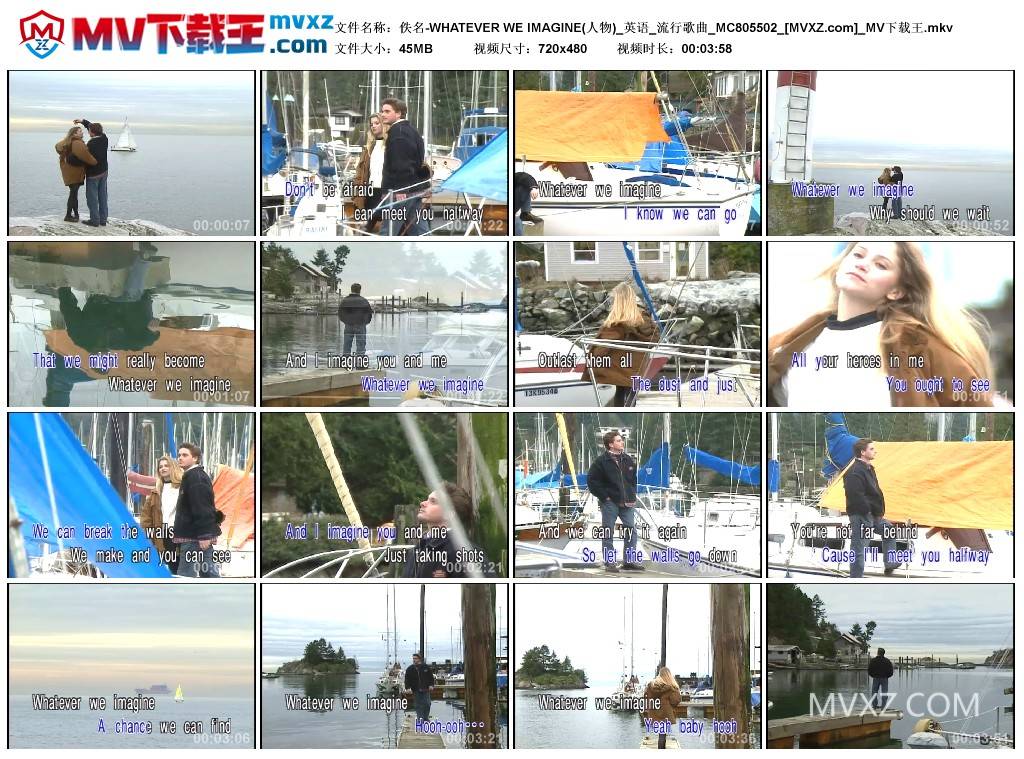 佚名-WHATEVER WE IMAGINE(人物)_英语_流行歌曲_MC805502